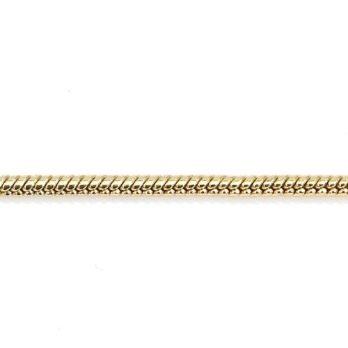 Snake chain golden flash 1.4mm x 1M