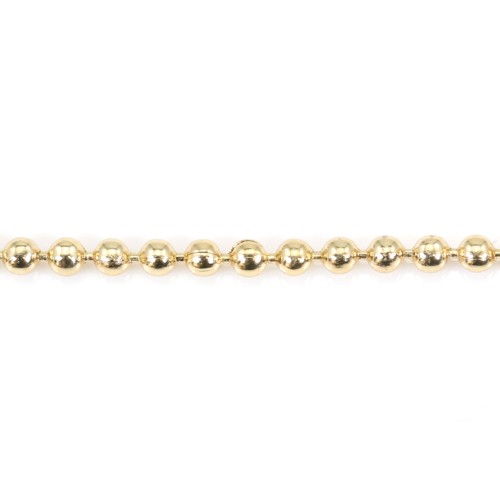 Chain golden flash small ball 1.5mm x 1M