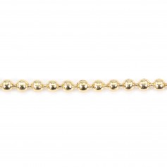 Chaîne doré à bille 1.5mm x 1M