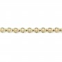 Chaîne jaseron doré 2mm x 1M