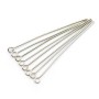 Clou en métal, avec une tête en anneau ouvert, 0.6 * 30mm x 200pcs