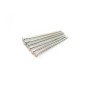 Head pin silver tone x 30mm x 20pcs