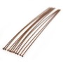 Head pin bronze tone x 38mm x 20pcs