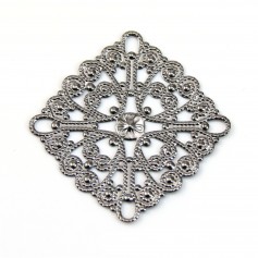 Estampe carré noir 28mm x  1pc