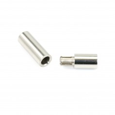 Fermoir tube, 6mm x 10pcs