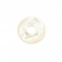 Donut Nacre Blanc 20mm x 1pc