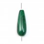 Malachite Goutte 7x15mm x 1pc