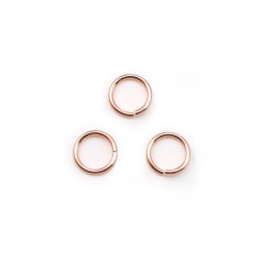 Anneaux ouvert en gold filled 14 carats rosé 0.76x6mm x 10pcs