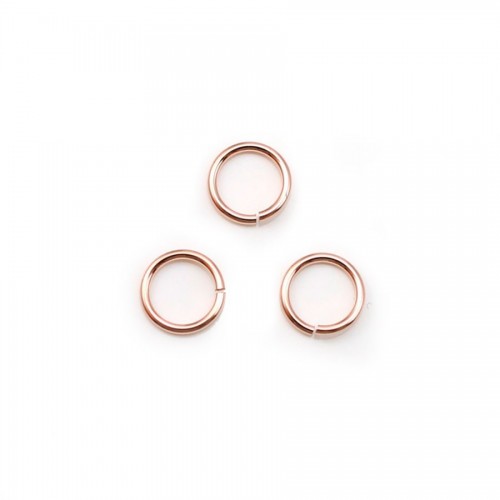 14k rose gold filled jump rings 0.64x6mm x 10pcs