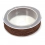 BROWN Thread polyester 1.50mm x 15 m