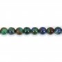 Azurite malachite rond 4mm x 40cm