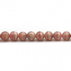 Rhodochrosite Ronde 4mm A x 40cm 