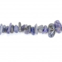 Tanzanite en forme chips x 80cm