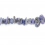 Tanzanite en forme chips x 80cm