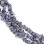 Tanzanite en forme chips x 80cm