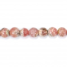 Rhodochrosite Round 10mmX 40cm 
