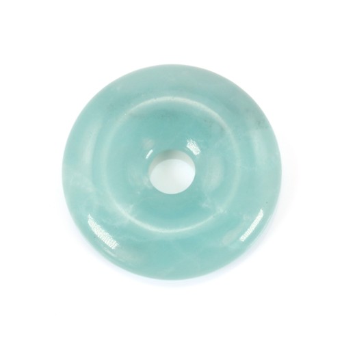 Donut Amazonite 30mm x 1pc