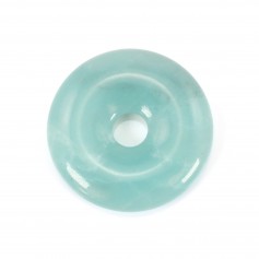 Donut Amazonite 30mm x 1pc