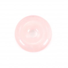 Donut Quartz Rose 14mm x 1pc