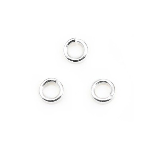 Anneaux ouvert rond 3x0.5mm x 50pcs