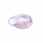 Pendentif en améthyste claire 9x12mm x 1pc
