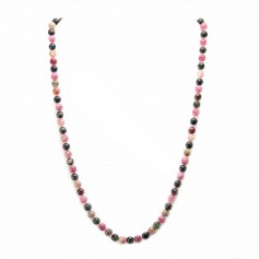 Collier simple tourmaline 5.5-6mm