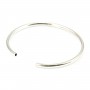 Bracelet jonc flexible 56mm en argent 925 x 1pc