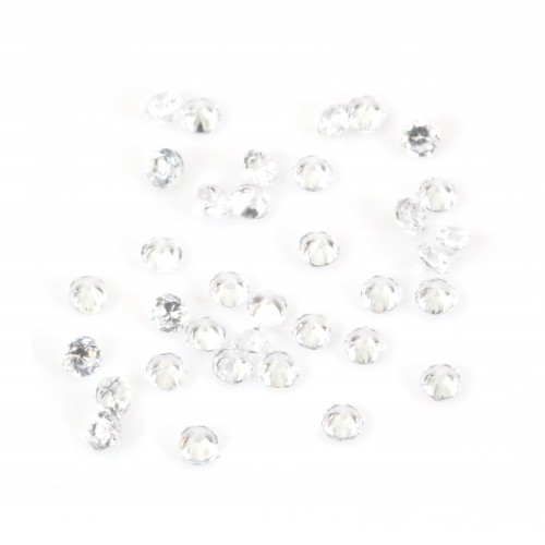 925 sterling silver oval spacer set with a blue cz 9.5x17.5mm x 1pc