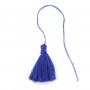 Pompon en coton bleu foncé 30mm x 1pc