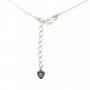 Collier  Perles Tahiti Chaîne Argent 925 45cm x 1pc