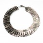 Collier simple nacre grise 