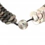 Necklace grey mother of pearl 