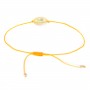 Bracelet cordon Citrine