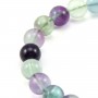 Bracelet Fluorite Round 8 MM