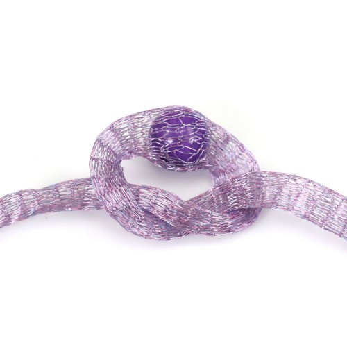 Wire mesh 6mm lilac x 91.4cm