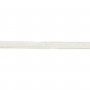 Fil polyester Double face satin 3mm blanc x 5 m