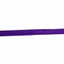 Fil polyester Double face satin violet 3mm x 5m