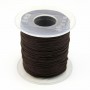 Fil polyester marron 0.8 mm X100m