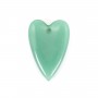 Pendentif Aventurine coeur 20x30mm x 1pc
