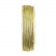 Braided golden thread polyester 1.0mm x 25m