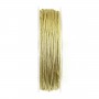 Braided golden thread polyester 1.0mm x 25m