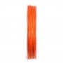Cordonnet coton ciré orange 0.8mm  x 20m