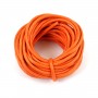 Cordonnet coton ciré orange 1.5mm  x 20m