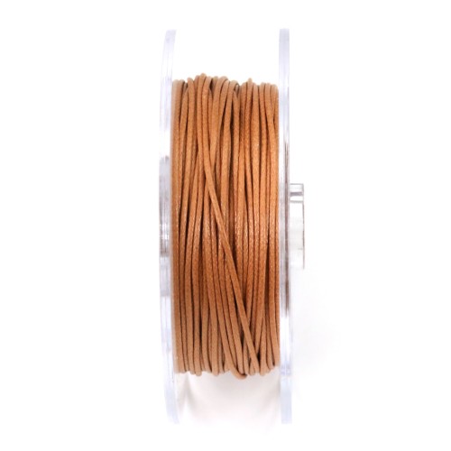 Cornaline waxed cotton cords 1.0mm x 20m