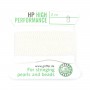 Fil haute performance blanc 0.60mm attaché à une aiguille x 2m