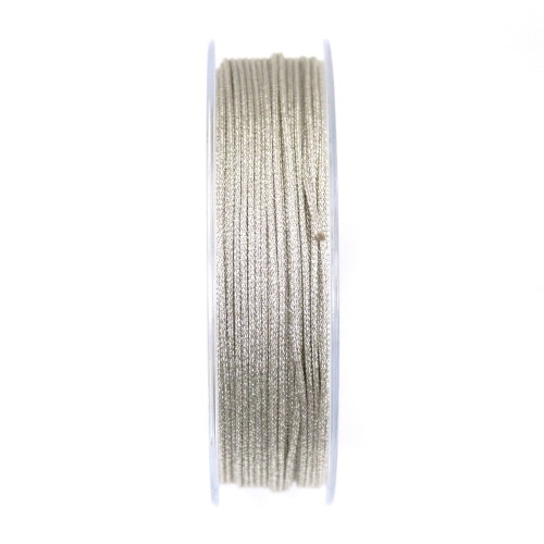 Glittery golden thread polyester 1.2mm x 25m