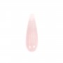 Quartz rose goutte semi percé 7x23mm x 1pc