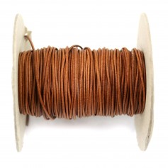 Fil en cuir Kangourou Griffin cornélian  x1m