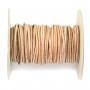 Fil en cuir buffle Griffin 2mm nature x 1m
