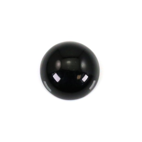 Obsidian Cabochon rund 10mm x 2pcs